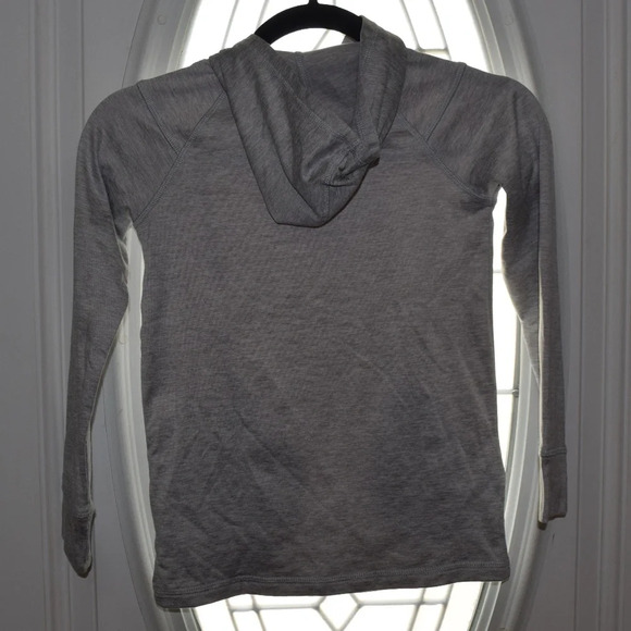 AVIA Sport Tunic Hoodie Moisture Wick Gray Girls XS(4-5) - Picture 4 of 4